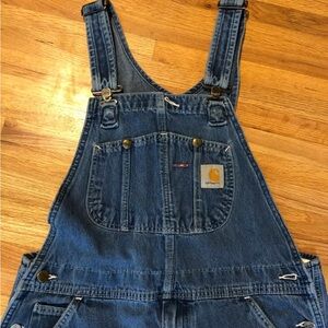 Carhartt Bib Overall jeans sz 36  -34